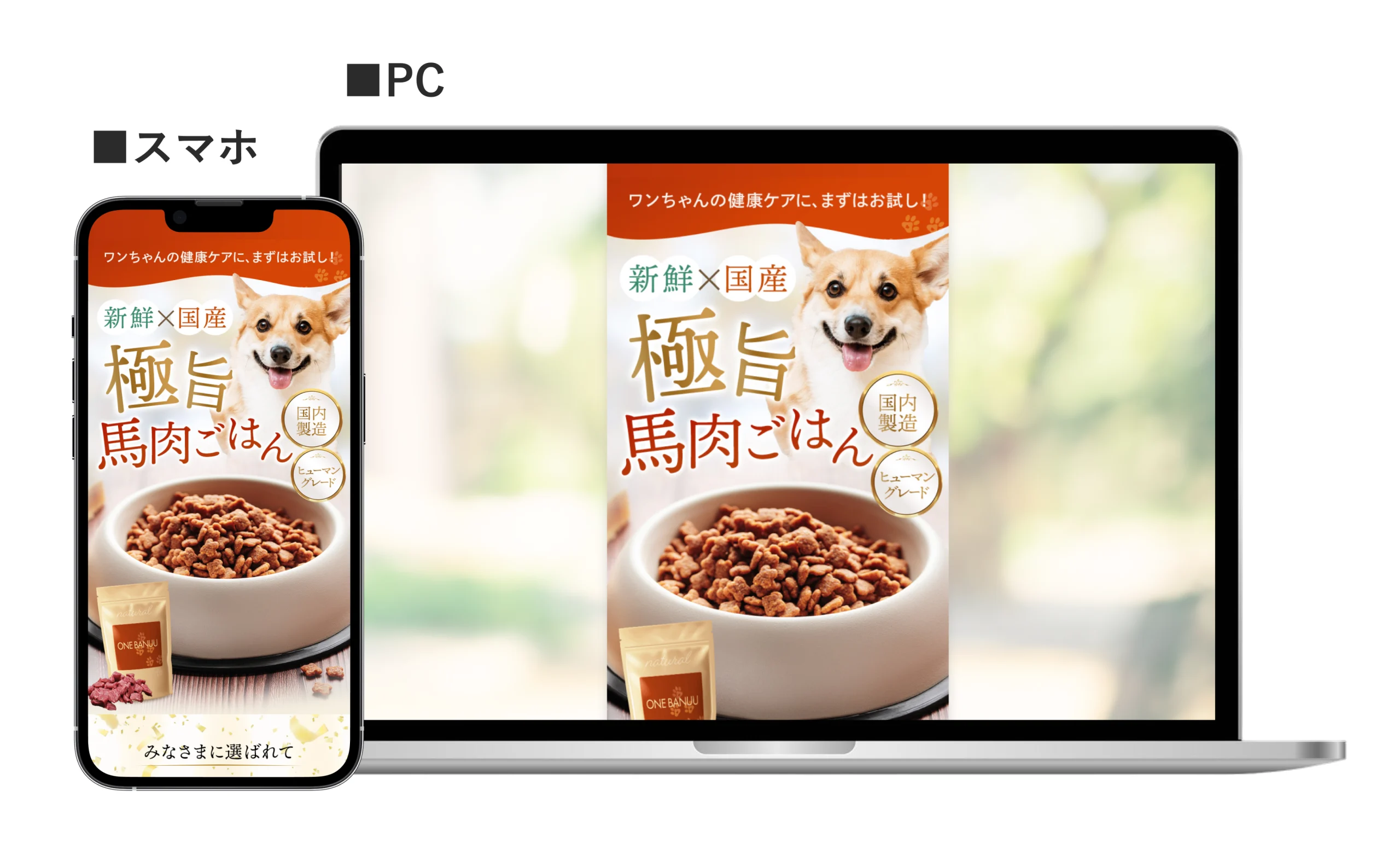 デザインの表示イメージ